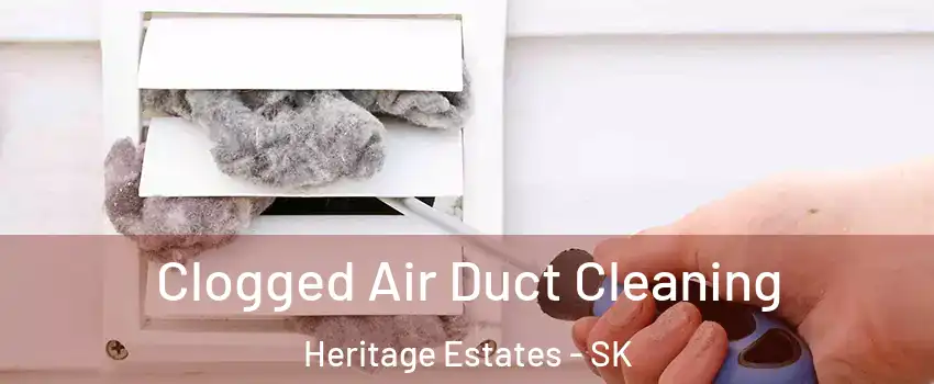  Clogged Air Duct Cleaning Heritage Estates - SK