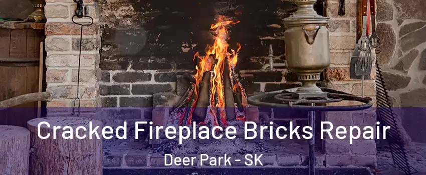  Cracked Fireplace Bricks Repair Deer Park - SK