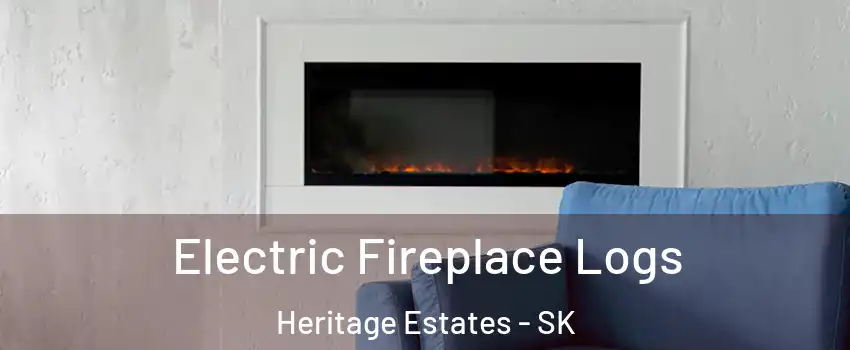  Electric Fireplace Logs Heritage Estates - SK