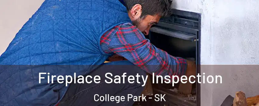 Fireplace Safety Inspection College Park - SK