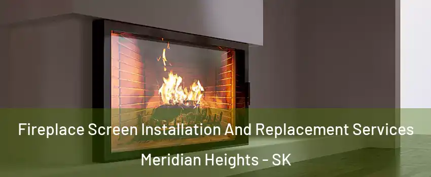 Fireplace Screen Installation And Replacement Services Meridian Heights - SK