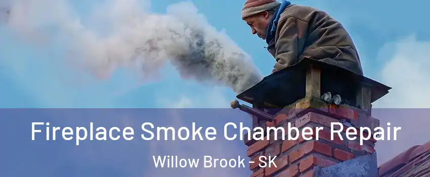 Fireplace Smoke Chamber Repair Willow Brook - SK