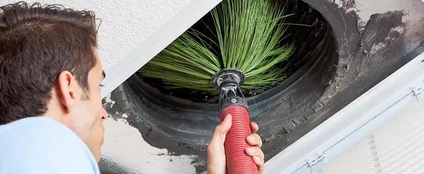 Clogged Air Duct Cleaning Process in Stewart Crescent, SK