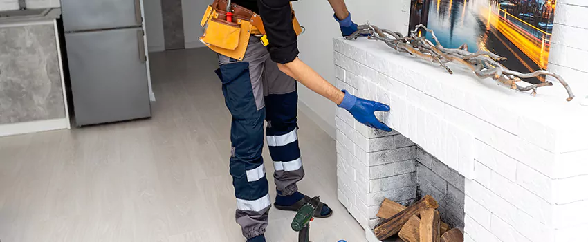 Outdoor Fireplace Restoration in College Park, Saskatchewan