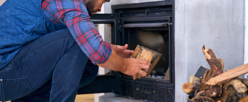 Old Broken Fireplace Repair And Replacement in Deer Park, SK