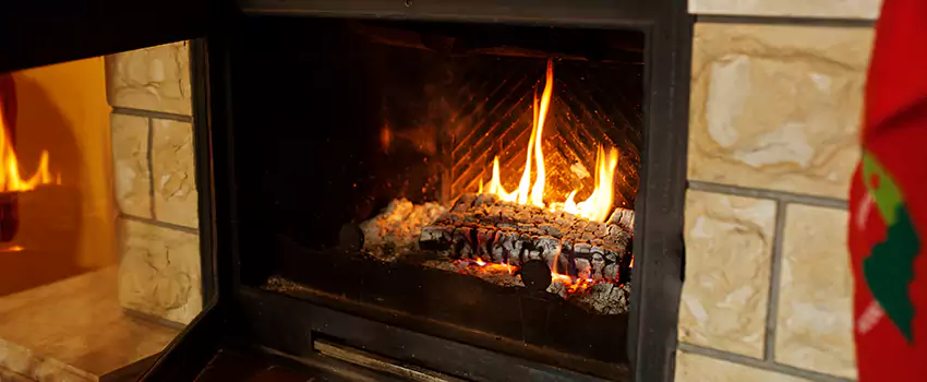 Commercial Prefabricated Fireplace Replacement in Stewart Crescent, Saskatchewan