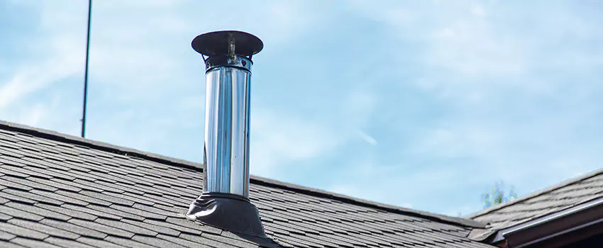 Outdoor Metal Chimney Installation in College Park, Saskatchewan