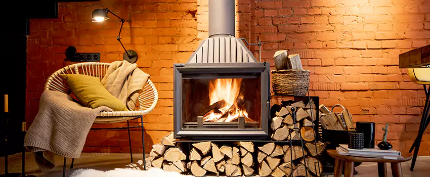 Pellet Stove Chimney Pipe Brackets Installation in East Lloydminster City, SK