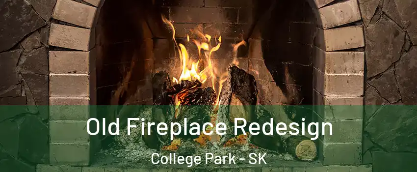  Old Fireplace Redesign College Park - SK