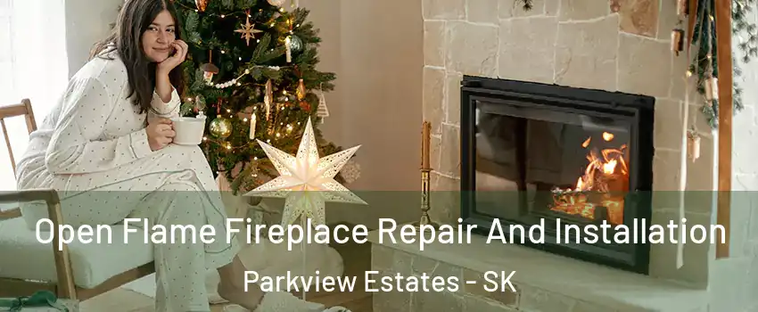  Open Flame Fireplace Repair And Installation Parkview Estates - SK